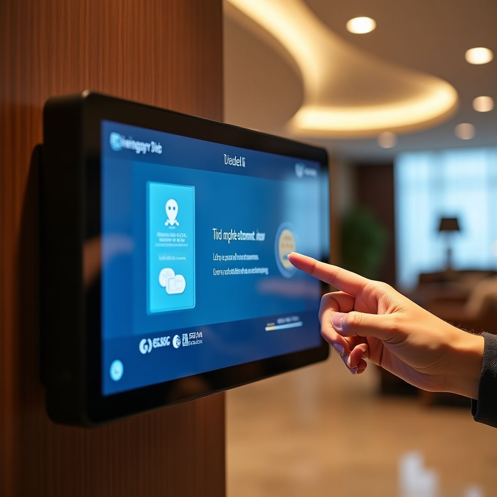 Digitaler Check-in im Hotel