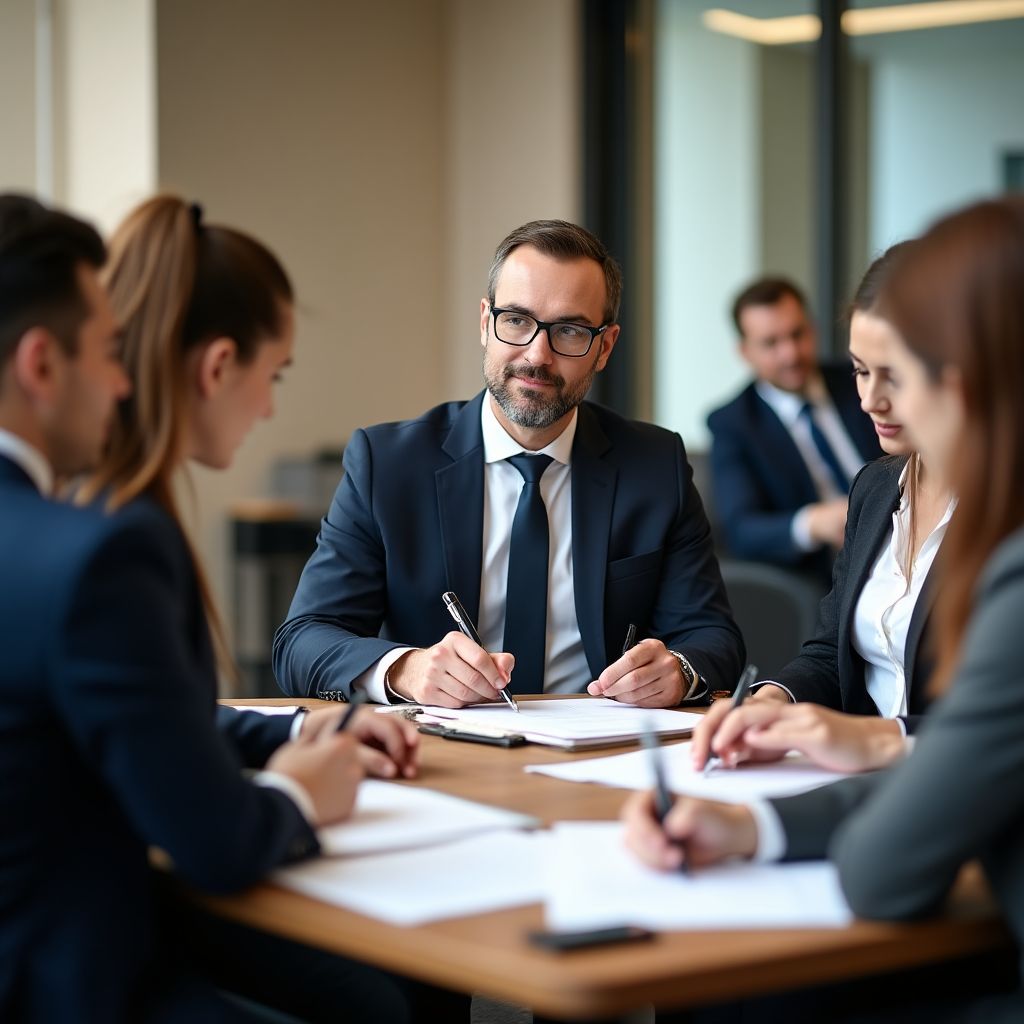 Unser Team bei Hotelverhandlungen